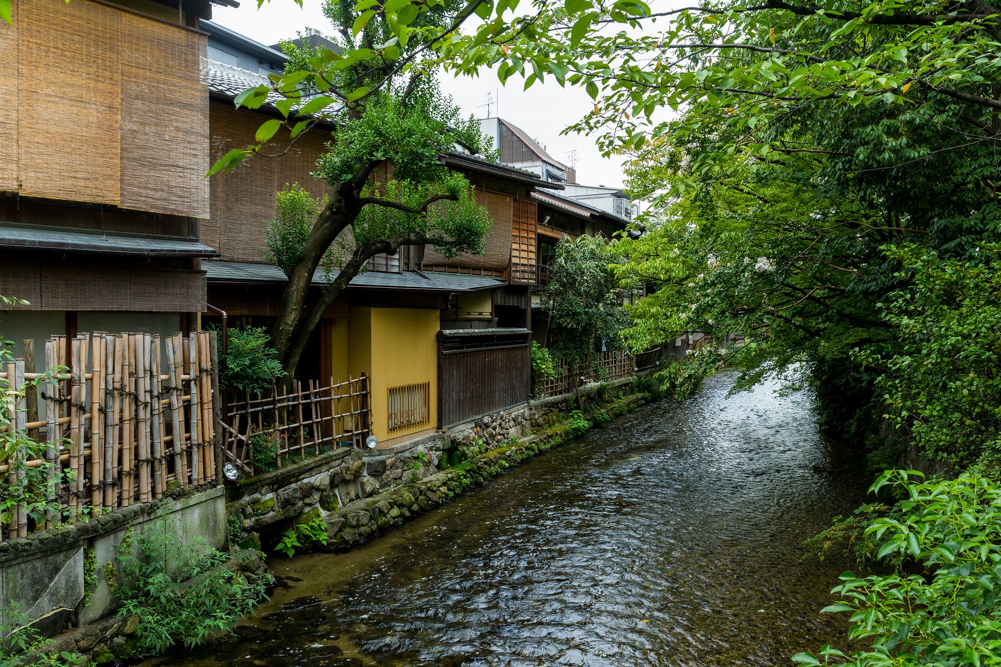 Traditional architecture in Kyoto Gion